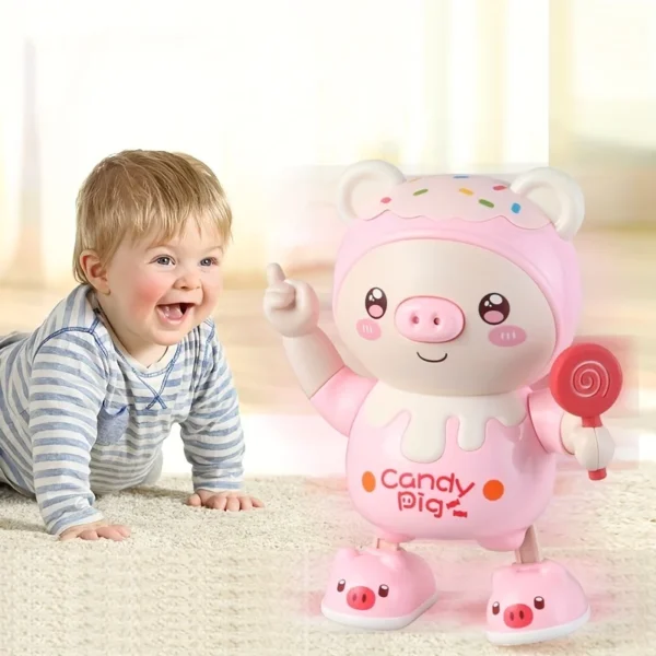 Electronic Pets Pig Dancing Toy Doll - Image 3