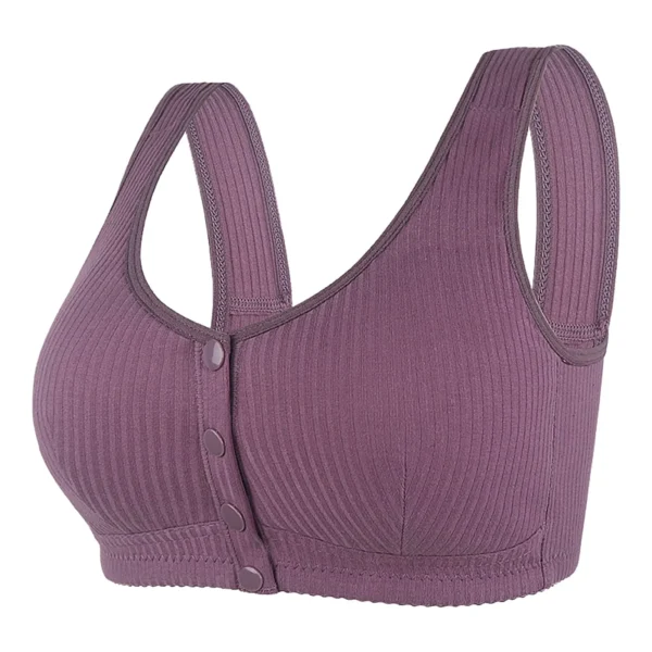 Womens Front Closure Vest Brassiere Female Intimates Large Size Seamless Sports Bra For Large Bust Bralette Mujer - Image 3