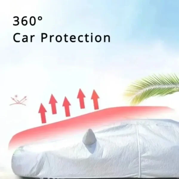 Dustproof Anti-UV Scratch-Resistant Universal Car Styling Car Covers - Image 5