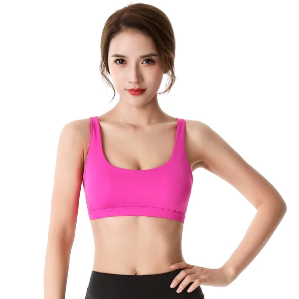 Fitness Sports Bra for Women Push Up Wirefree Padded Crisscross Strappy Running Gym Training Workout Yoga Underwear Crop Tops - Image 6