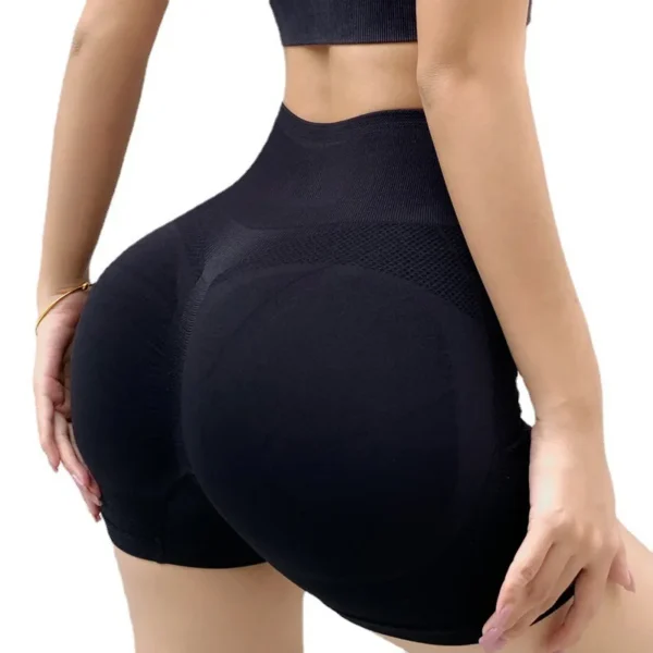 Women Yoga Shorts High Waist Workout Shorts Fitness Yoga quick-dry Fitness Ladies Yoga Gym Running Short Pants Pants Sportswear - Image 3