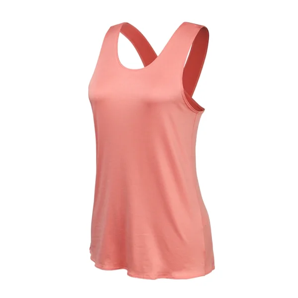 Yoga Shirt Women Gym Shirt Quick Dry Sports Shirts Cross Back Gym Top Women's Fitness Shirt Sleeveless Sports Top Yoga Vest - Image 4