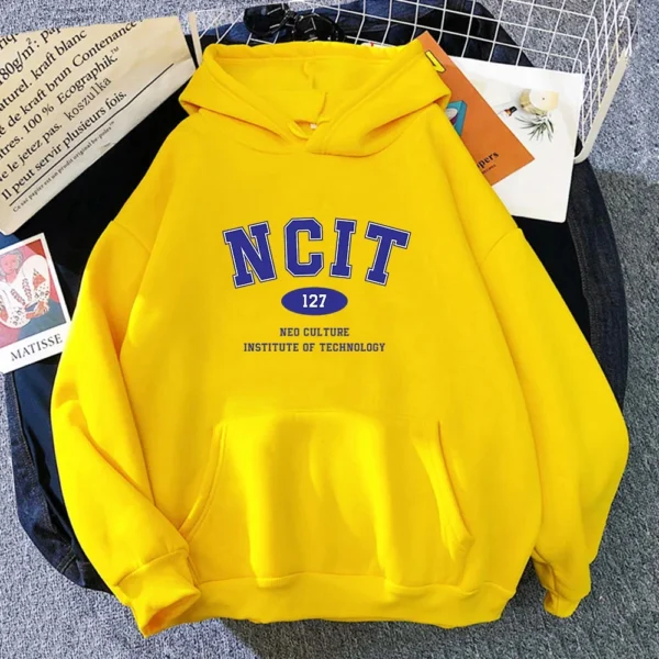 Kpop Nct 127 Hoodie Klassieke Winter Warm Vrouwen Mannen Sportwear Female Sweatshirt Cute Graphic Fleece Ladies Clothes - Image 4