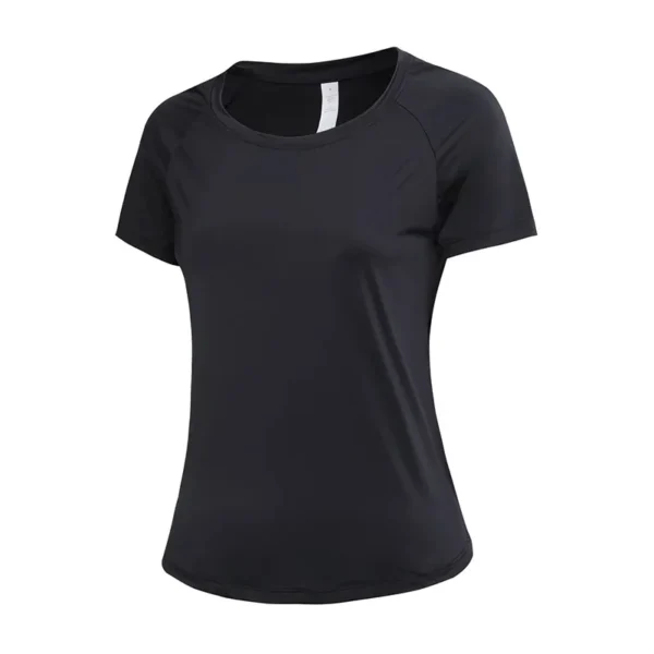 Yoga Clothes Summer Short-Sleeved Women Loose Quick-Drying T-Shirt Sports Running Shirt Elastic Casual Round Neck Breathable - Image 6