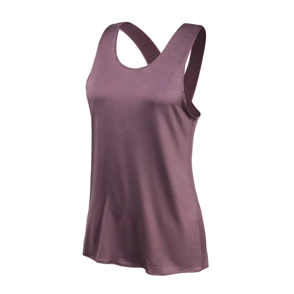 Yoga Shirt Women Gym Shirt Quick Dry Sports Shirts Cross Back Gym Top Women's Fitness Shirt Sleeveless Sports Top Yoga Vest - Image 2