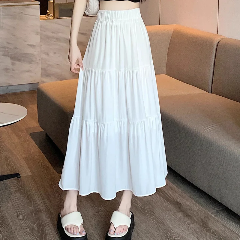 kf-S66dcd8d678dc4a50826767cb7ab1bf18d-Korean-Style-Fashion-Pleated-Skirt-Casual-Sweet-Women-s-Skirt-High-Waist-White-Black-A-line