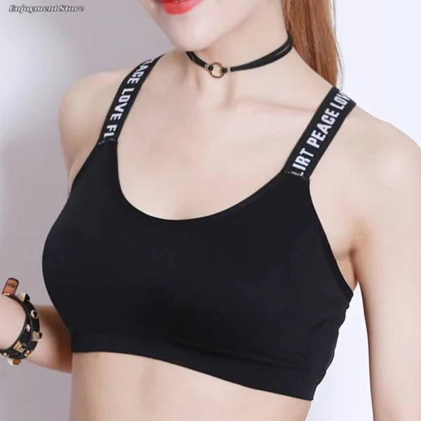 Women Sexy Sports Bra Tops For Gym Top Fitness Yoga Female Pad Sportswear Vest Tank Tops Sport Push Up Sports Bras Underwear - Image 5