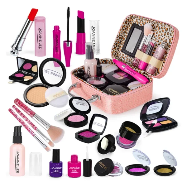 Kids Toys Simulation Cosmetics Set Pretend Makeup Toys Girls Play House Simulation Make up Educational Toys for Girls Fun Game - Image 3