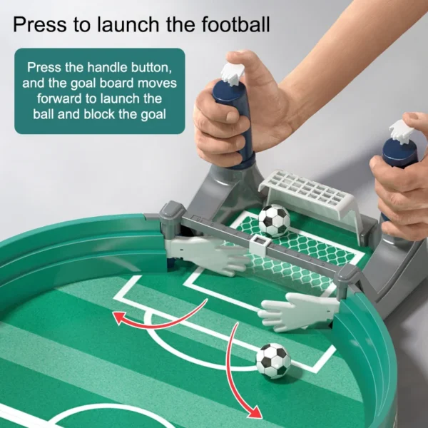 Soccer Table for Family Party Football Board Game Desktop Interactive Soccer Toys Kids Boys Sport Outdoor Portable Game Gift - Image 2