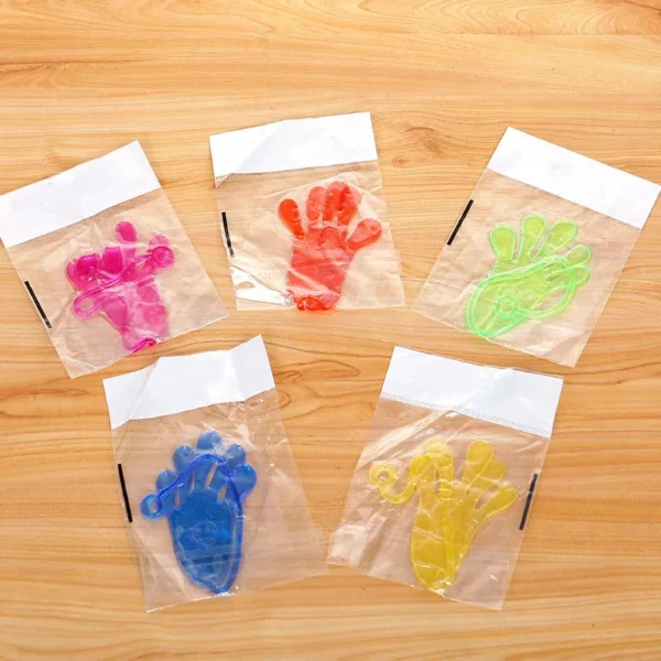 5-50 Pcs Kids Funny Sticky Hands toy Palm Elastic Sticky Squishy Slap Palm Toy kids Novelty Gift Party Favors supplies - Image 5