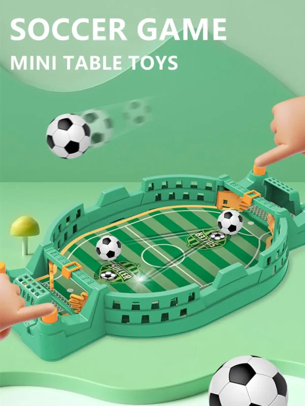 Football Table Mini Tabletop Interactive Game, Soccer Tabletops Competition Sports Games Desktop Catapult Toys for Family Game