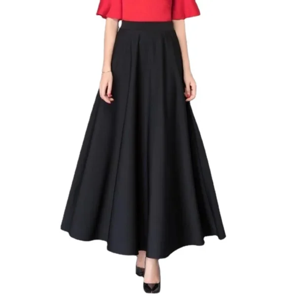 New Cross-border Style High-waisted Slimming Skirt Versatile Korean Version Loose-fit Women's Long Dress Proxy - Image 5