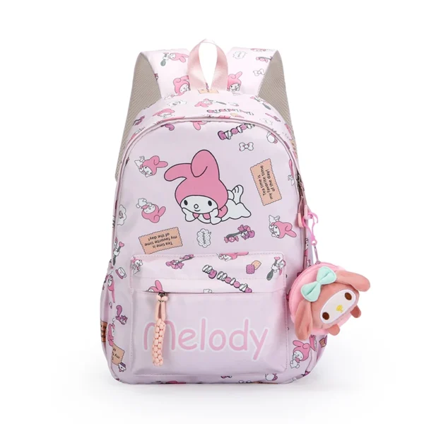 Hello Kitty Sanrio Backpack, Kuromi Cinnamoroll Cute Daypack, Cartoon Anime Schoolbag Bag, Girl Casual Travel Commute Knapsack - Image 5